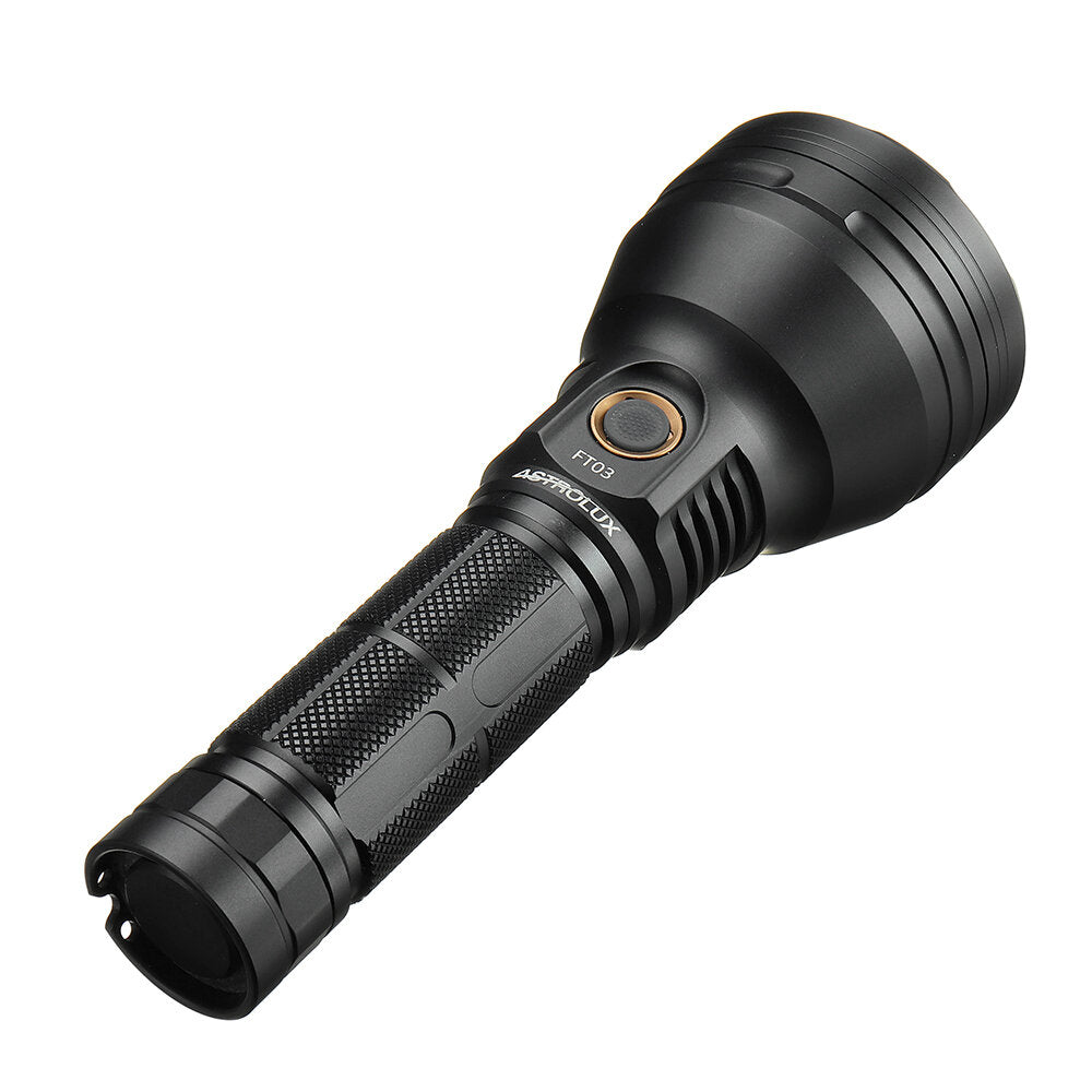 4300lm 875m LED Flashlight with 26800 Battery 6800mAh 3C Power Li-ion Battery USB-C Rechargeable Large Capacity Long Runtime Powerful Torch