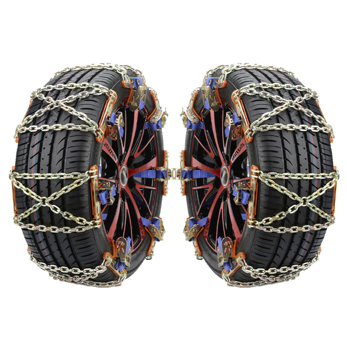 Anti-skid Chain Wear-resistant Steel Vehicle Snow Chains For Ice/Snow/Mud Road Safe