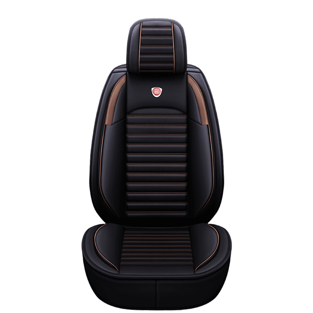 1Pcs Auto Car Front Seat Cover Vehicle Front Seat Cushion Protector PU Leather