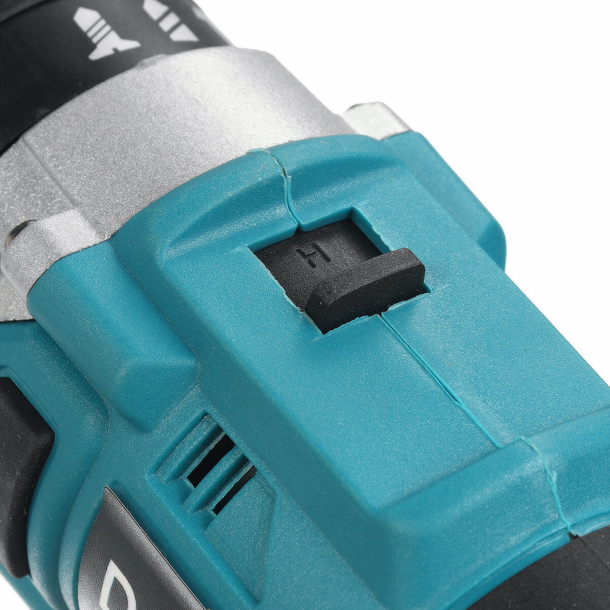 3 in 1 Cordless Impact Drill 13mm Chuck LED Flat Drill Screwdriver Hammer W/ 1/2pcs Battery