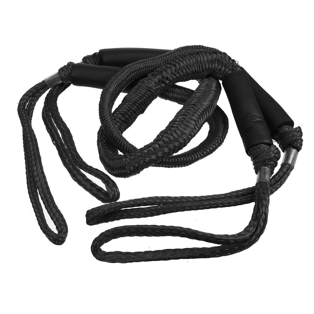 2Pcs 4FT-5.5FT Motorboat Ship Elastic Rope Marine Cable Kayak Rope Ship Dock Elastic Rope Shock-absorbing Buoy Stretch Rope