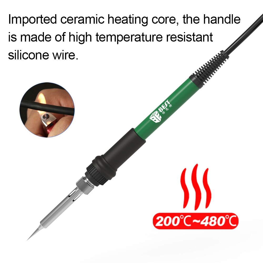 LCD Digital Display Constant Temperature Control Lead-free Desoldering and Soldering Stations