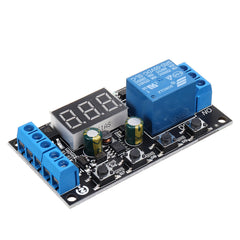 5Pcs 5V 12V 24V Time Delay Relay Module Trigger Cycle Timing Industrial Anti-overshoot Timer Relay