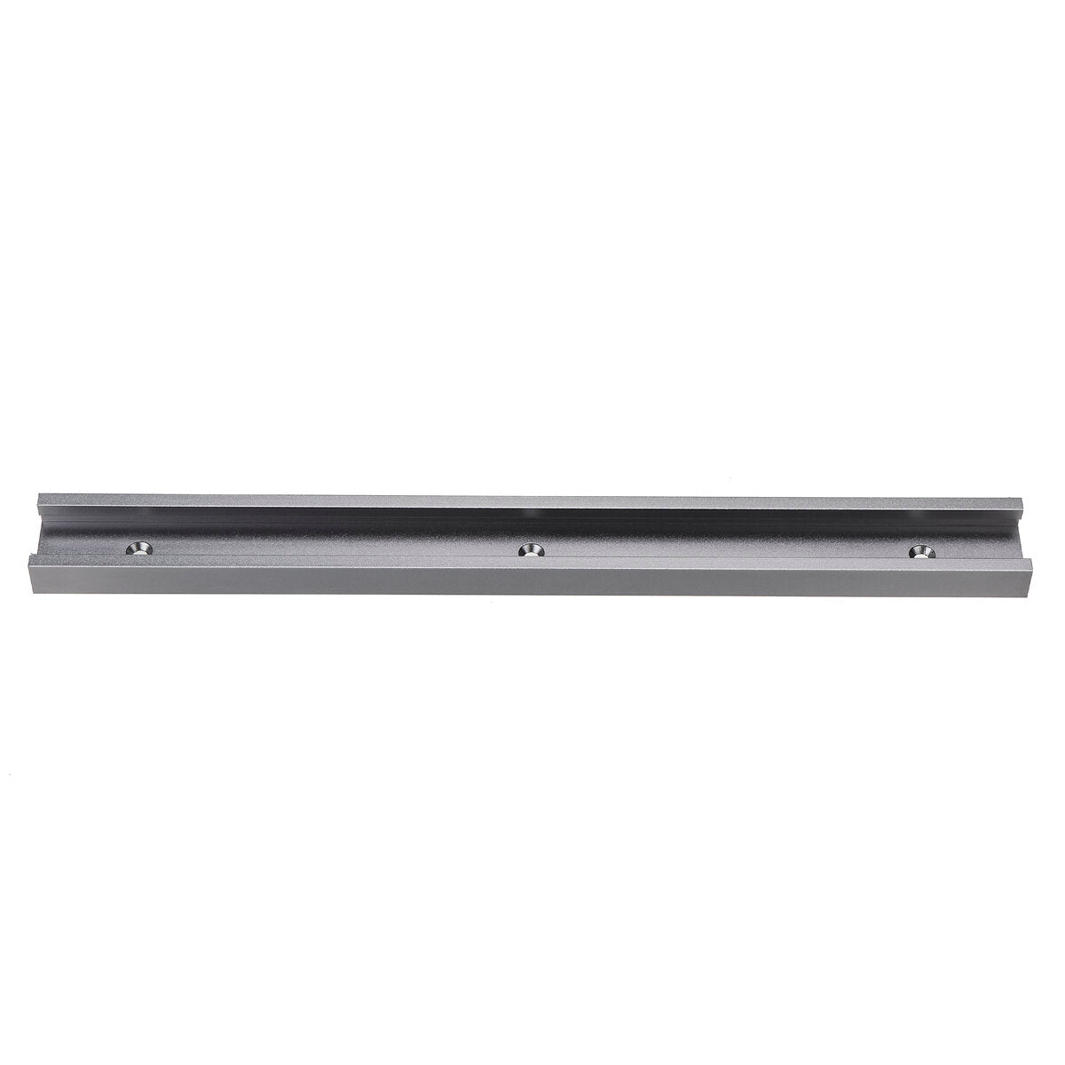 300mm to 1220mm Grey T-Track with Predrilled Mounting Holes 30mm x 12.8mm Miter Slot for Saw Router Table