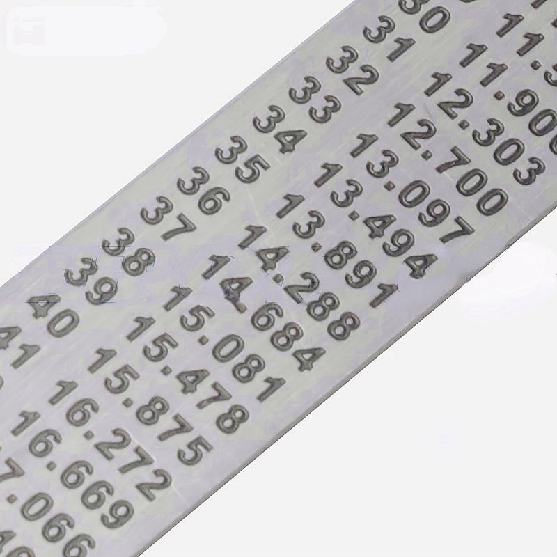 6 Inch/15 Cm Stainless Steel Retractable Clip Ruler with Metric & Imperial