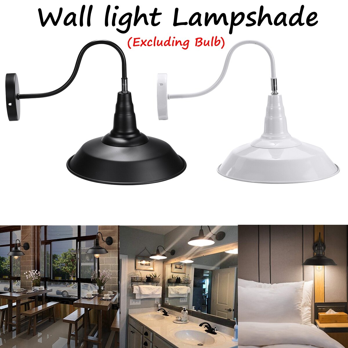 Retro Vintage Wall Light American Rustic Industrial Lamp for Indoor Home Bedroom Hallway AC220V