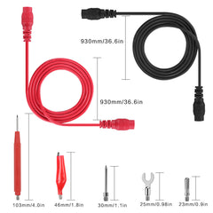 9999 Counts True RMS Digital Multimeter AC DC Voltage Current Resistance Capacitance Temperature Tester