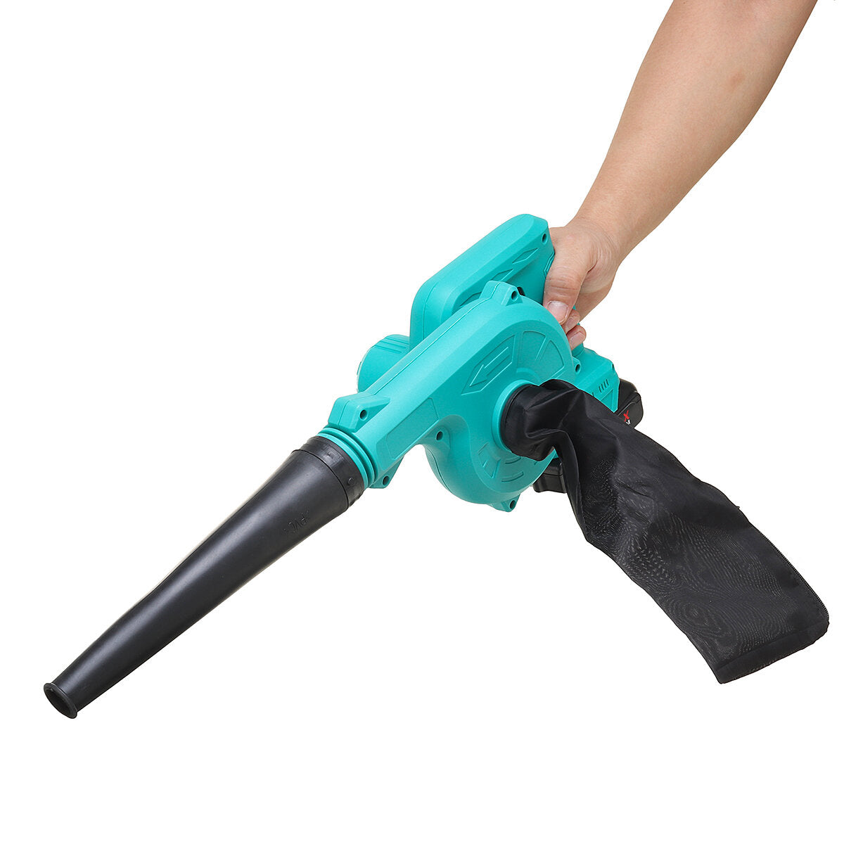 2 in 1 Cordless Leaf Blower Garden Electric Air Snow Blower Portable Dust Cleaner Lightweight