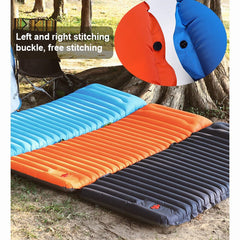 Ultralight Self-inflating Air Mattress Widen Sleeping Pad Splicing Inflatable Bed Beach Picnic Mat Camping Tent Air Cushion