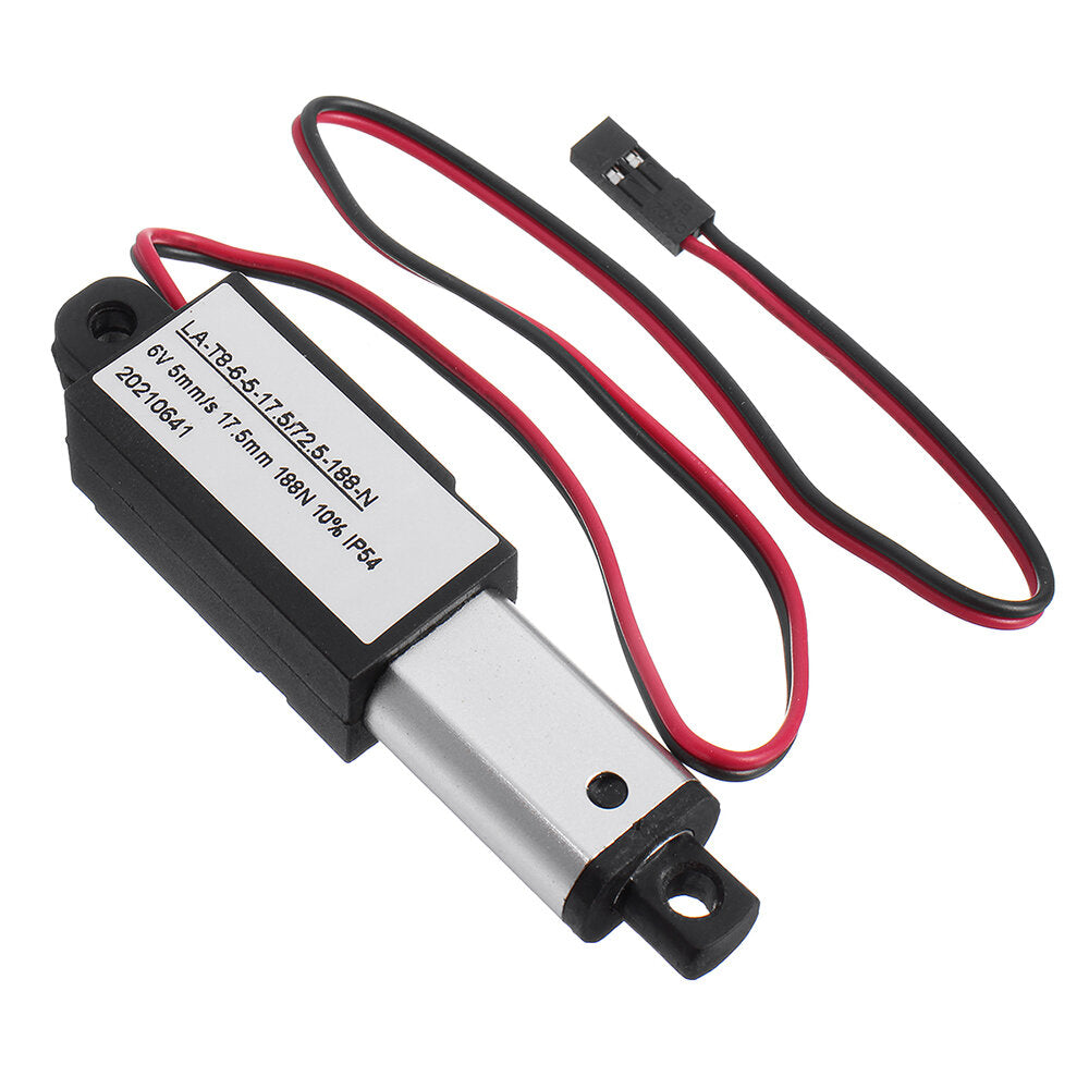 DC 6/12V 10mm Stroke Mini Electric Linear Actuator Motor Telescopic Rod Lifter