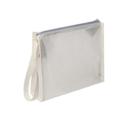 Waterproof PVC Bathroom Cosmetic Bags Swimming Net Travel Makeup Transparent Storage Bag