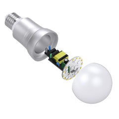 E27 E14 B22 9W RGB+Warm White WIFI LED Smart Light Bulb Work with Alexa Voice Control AC110-255V