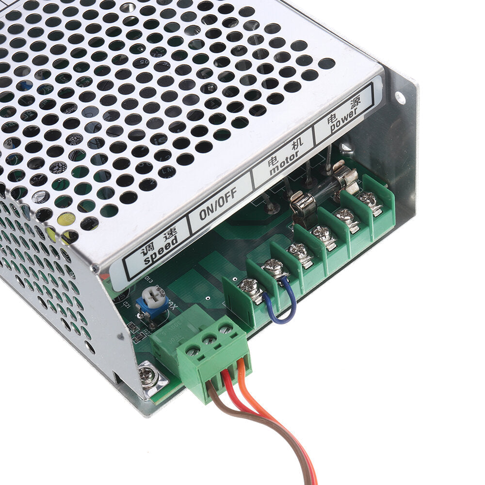 Chuck CNC 500W Spindle Motor with 52mm Clamps and Power Supply Speed Governor