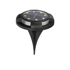 Outdoor Solar Powered Ground Light IP67 Waterproof Landscape Lighting for Pathway Garden Yard Walkway Pool