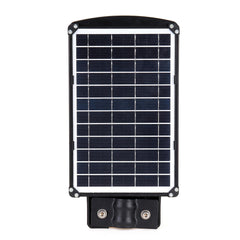 20W Waterproof Solar Street Light Outdoor without Mounting Pole, Light Control + Motion Sensor Solar Floodlight Security Wall Lamp