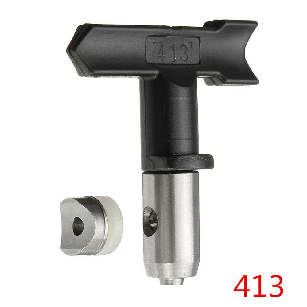 Black Airless Spraying Guns Tips For Paint Sprayer Nozzle