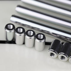 Unassembled IV-18 Fluorescent Tube Clock Kit DIY 6 Digital Display Energy Pillar With Remote Control