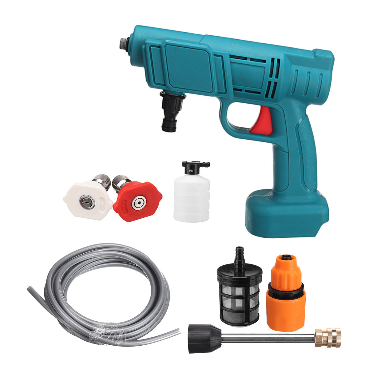 88VF Cordless High Pressure Washer Car Washing Spray Guns Water Cleaner For Makita