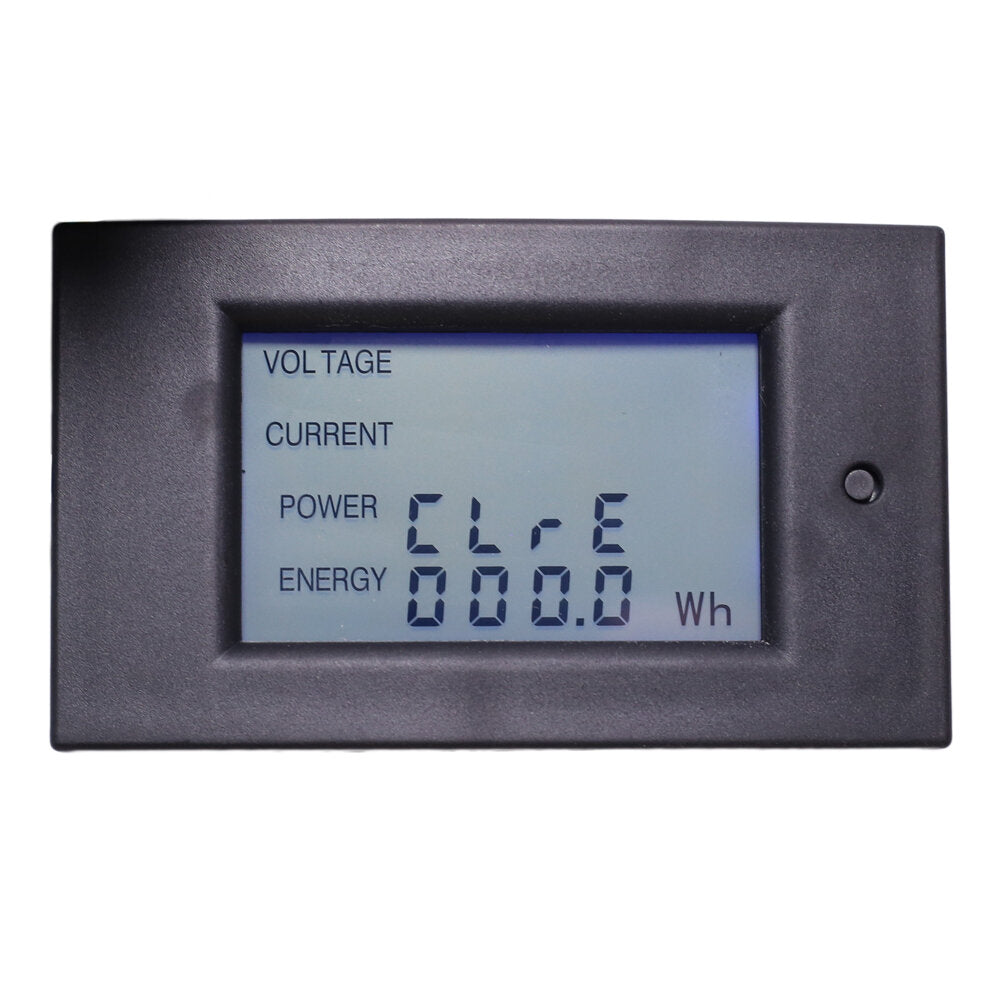 Voltmeter Ammeter 100V 50A Power Meter Electric Energy Meter Voltage Alarm with Shunt LCD Display Screen Circuit Monitor