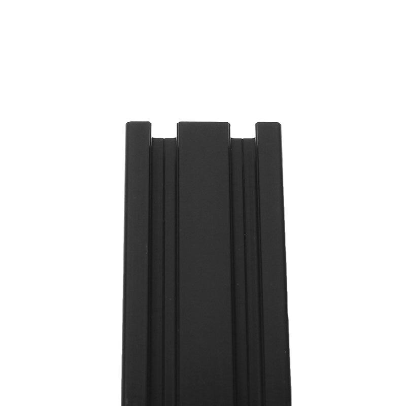 450mm Length Black Anodized 2040 T-Slot Aluminum Profiles Extrusion Frame For CNC