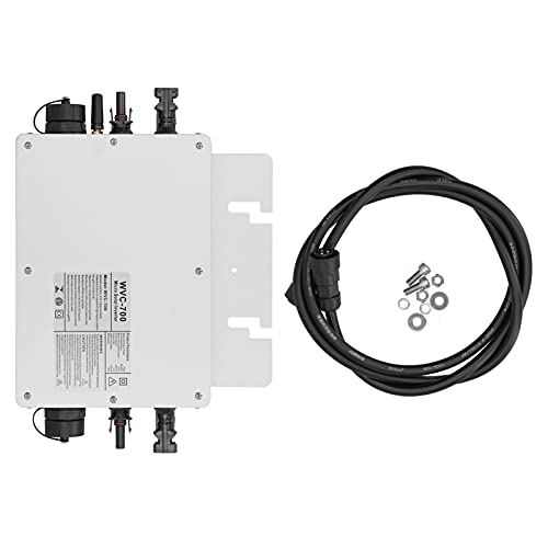 700W Solar Micro Inverter Grid Tie Microinverter WiFi Control Automatic Identification DC to AC 120/230V