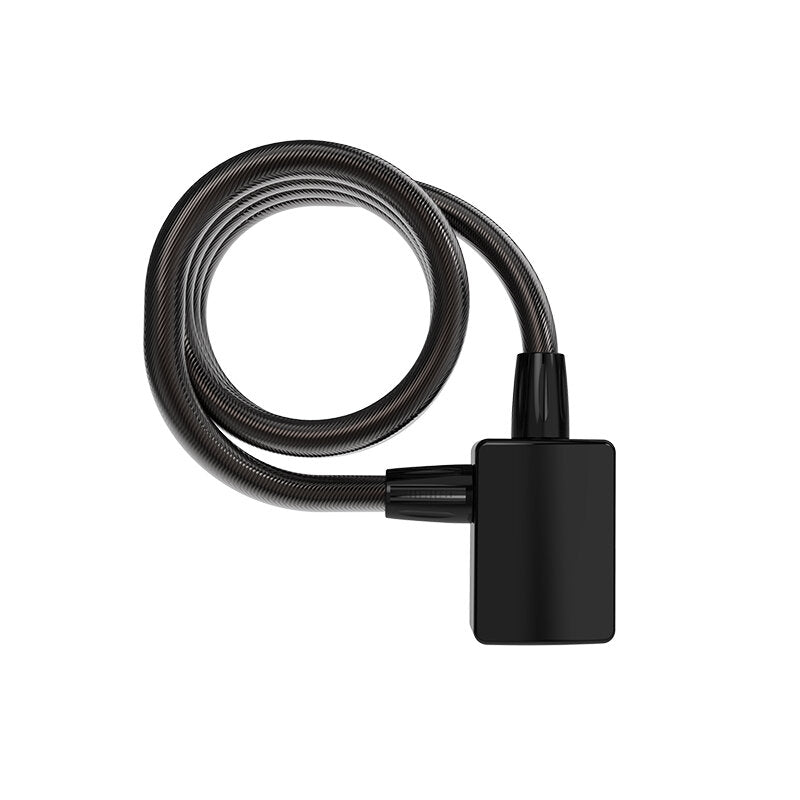 Intelligent Fingerprint Steel Ring Lock Bicycle Anti-theft Lock Highway Vehicle Steel Cable Lock
