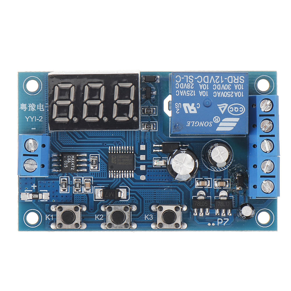 12V 24V Current Detection Module Current Limit Overcurrent Motor Blocking Protection Board Current Sensor Relay Board 5-24V DC