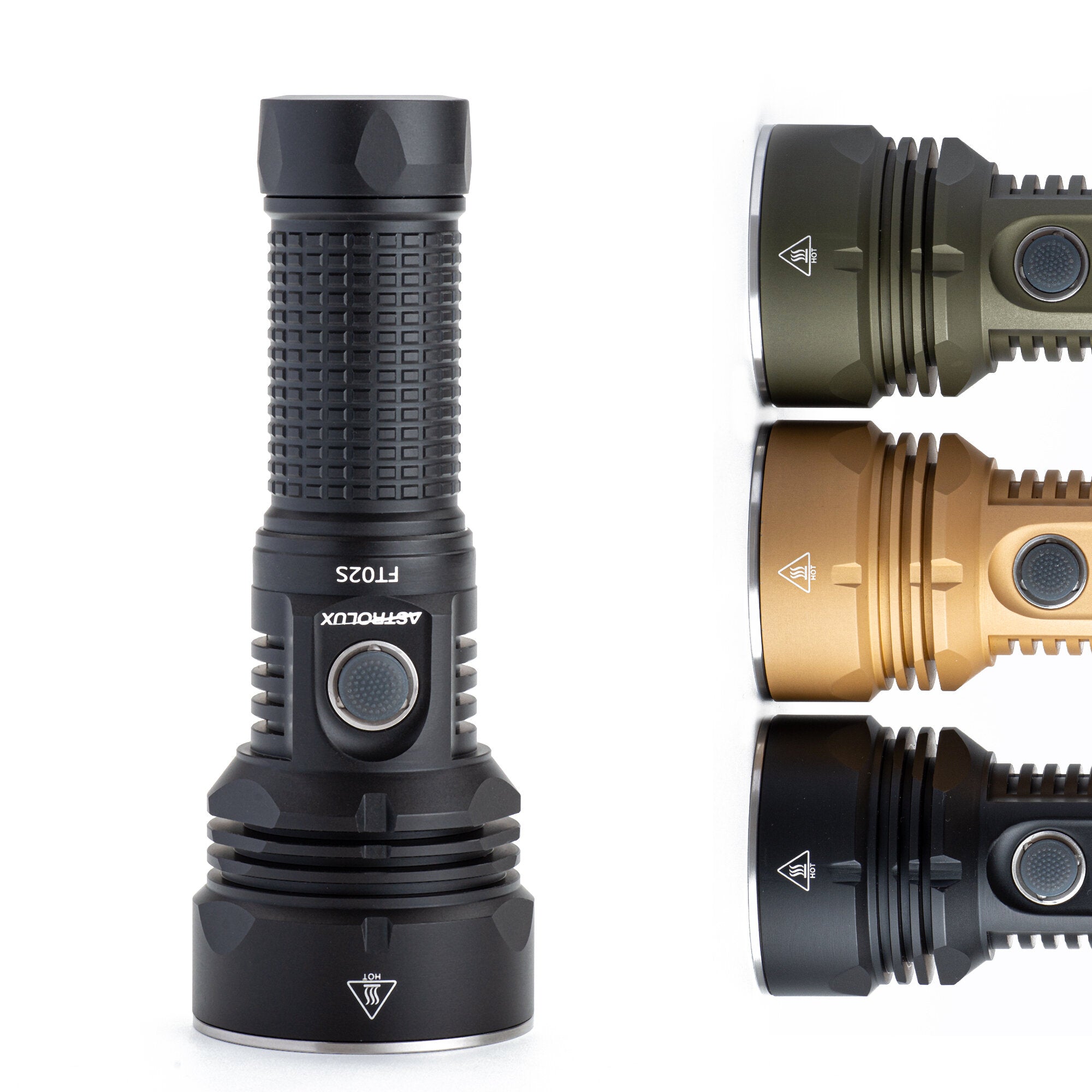 11000LM 639m Ultrabright Anduril UI Strong Flashlight Long Throw 18650/21700/26650 Powerful LED Torch