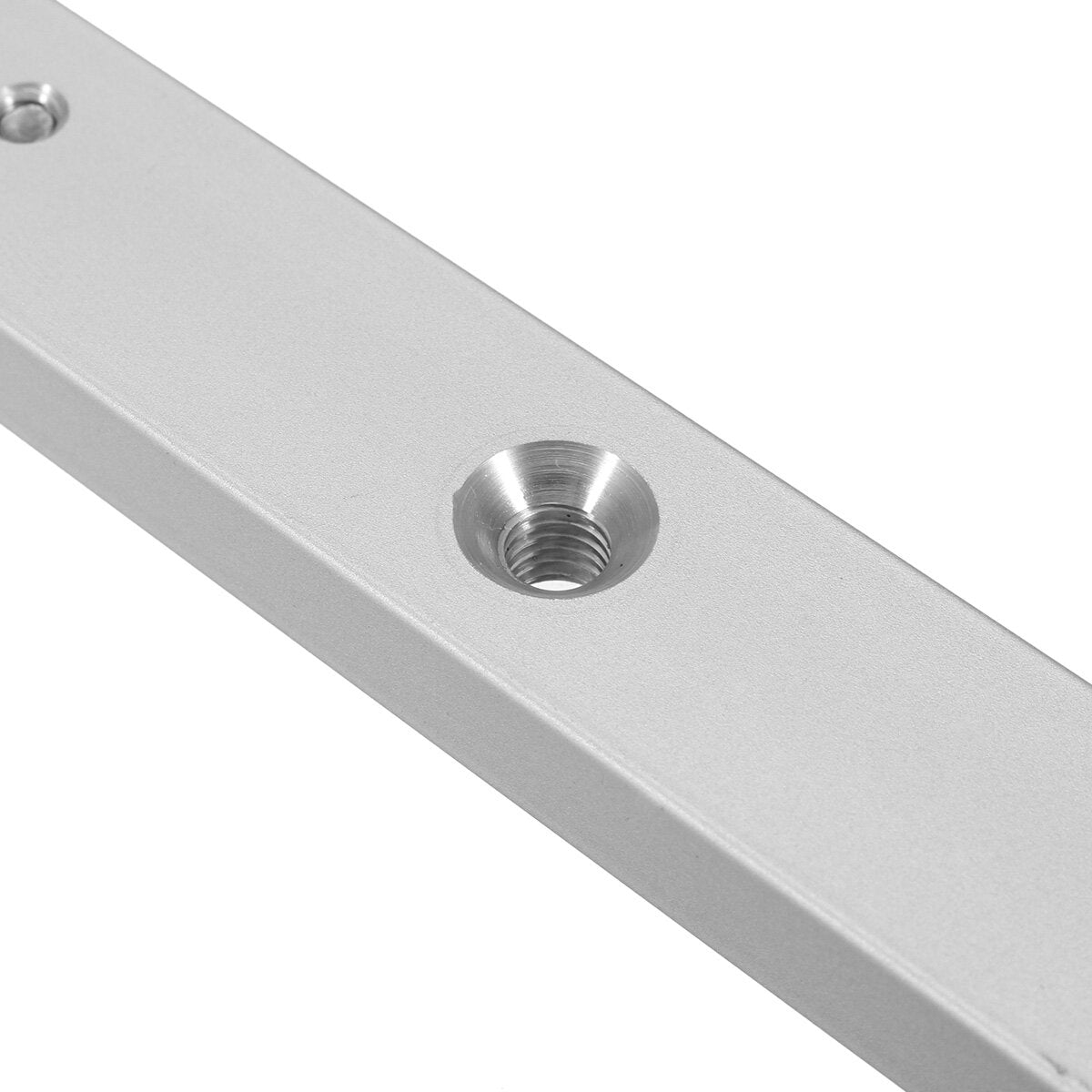 Aluminium Alloy Miter Bar for Table Saw - 450mm Adjustable Runner, Silver, Durable, Universal Mounting Holes