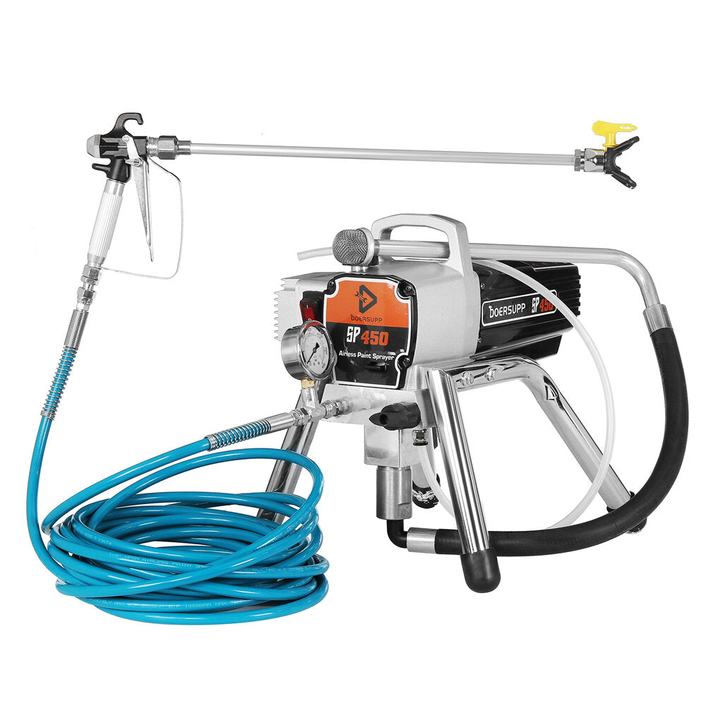 GreenZech™ Pro-450E 1300W High-Pressure Airless Paint Sprayer