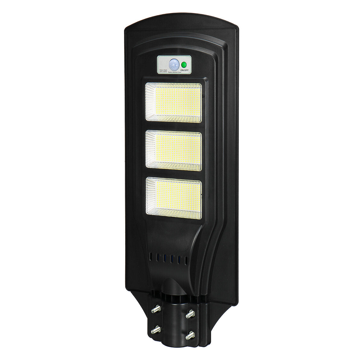 600- 2800W Solar LED Street Light PIR Motion Sensor Wall Lamp Security w/ Remote