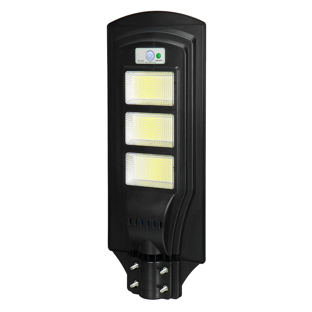 600- 2800W Solar LED Street Light PIR Motion Sensor Wall Lamp Security w/ Remote