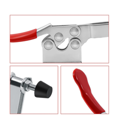 Horizontal Toggle Clamp - Secure Grip, Durable Steel, 27kg Capacity, Easy Vertical Removal, Ideal for Woodworking Projects