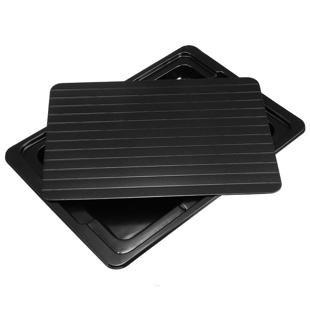 Defrosting Tray Thawing Plate Frozen Food Faster and Safer Way to Defrost Meat or Frozen Food Plate
