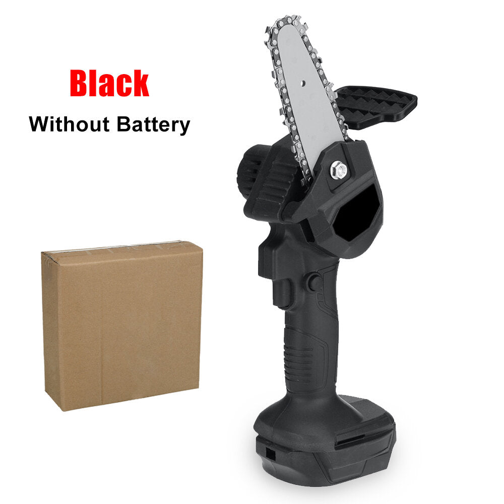 4 Inch Portable Cordless Electric Chain Saw Woodworking Logging Saws For Makita 18V Battery