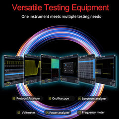 Oscilloscope 2/4 Channels 150MHz Bandwidth 12-bit ADC 1.25GSa/s Sampling Rate Large Storage Depth High-Definition Touch Screen