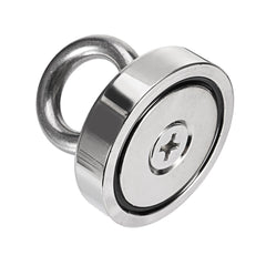 HNJ48/60/75mm Strong Neodymium Fishing Magnet Set With 10m Rope And Gloves Fishing Tools