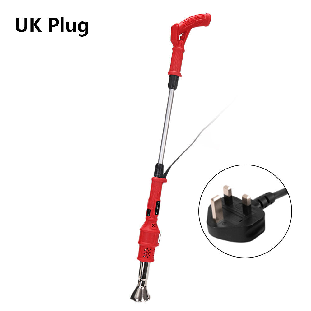 Electric Weed Burner Burning Grass Detachable Torch Shape Thermal Trimmer Hot Air Lawn Killer