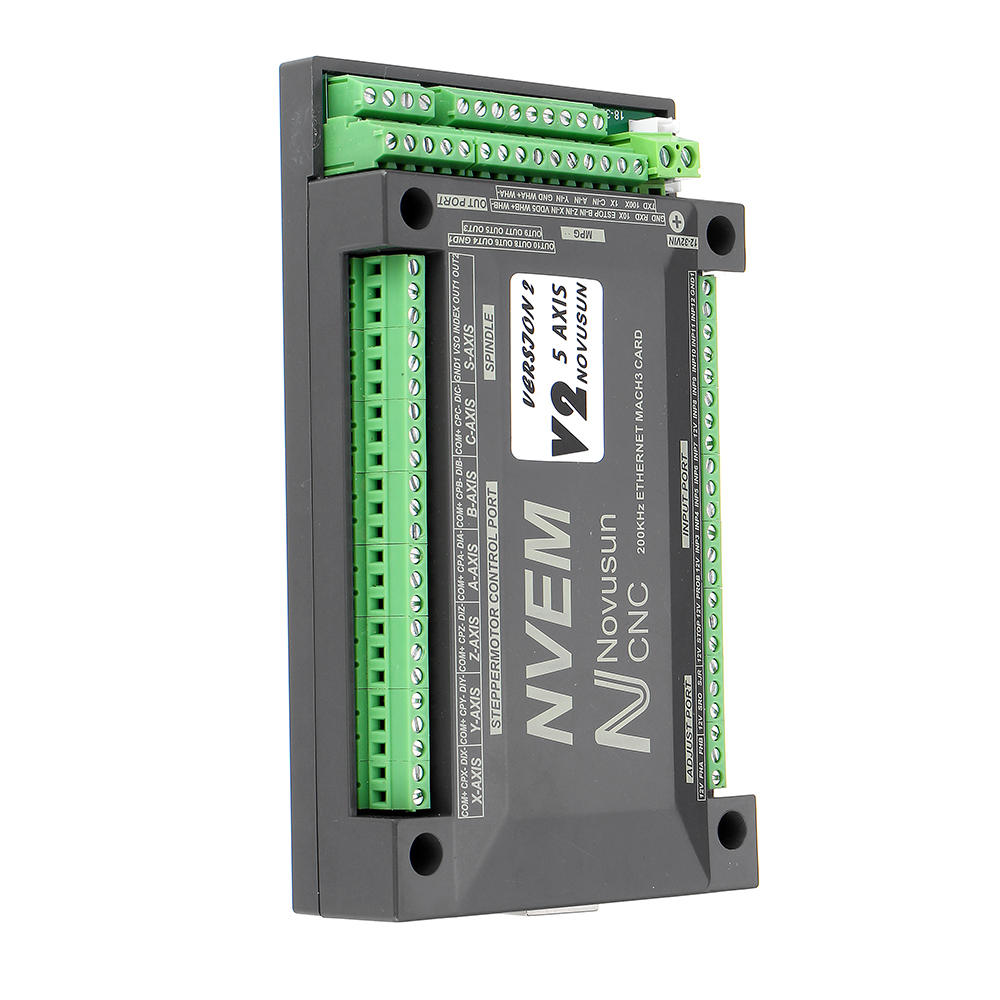 5 Axis CNC Controller Ethernet MACH3 USB Interface Board Card NOVUSUN for CNC Engraving Stepper Motor