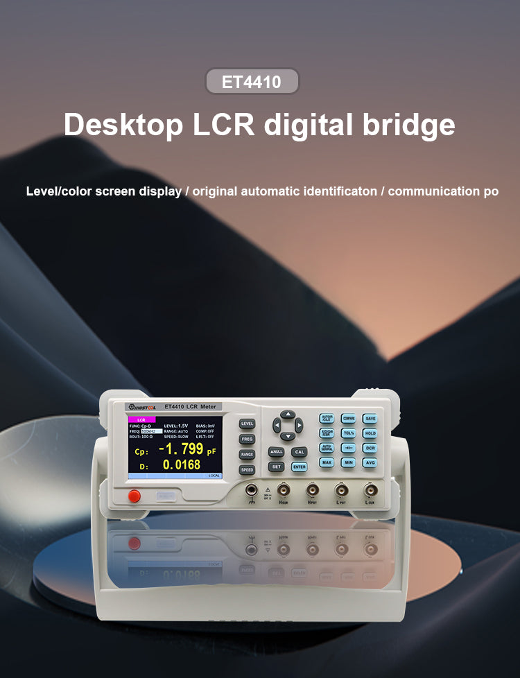 Desktop Digital Bridge Tester LCR Meter Capacitance Resistance Impedance Inductance Measure LCR Bridge LCR Meter
