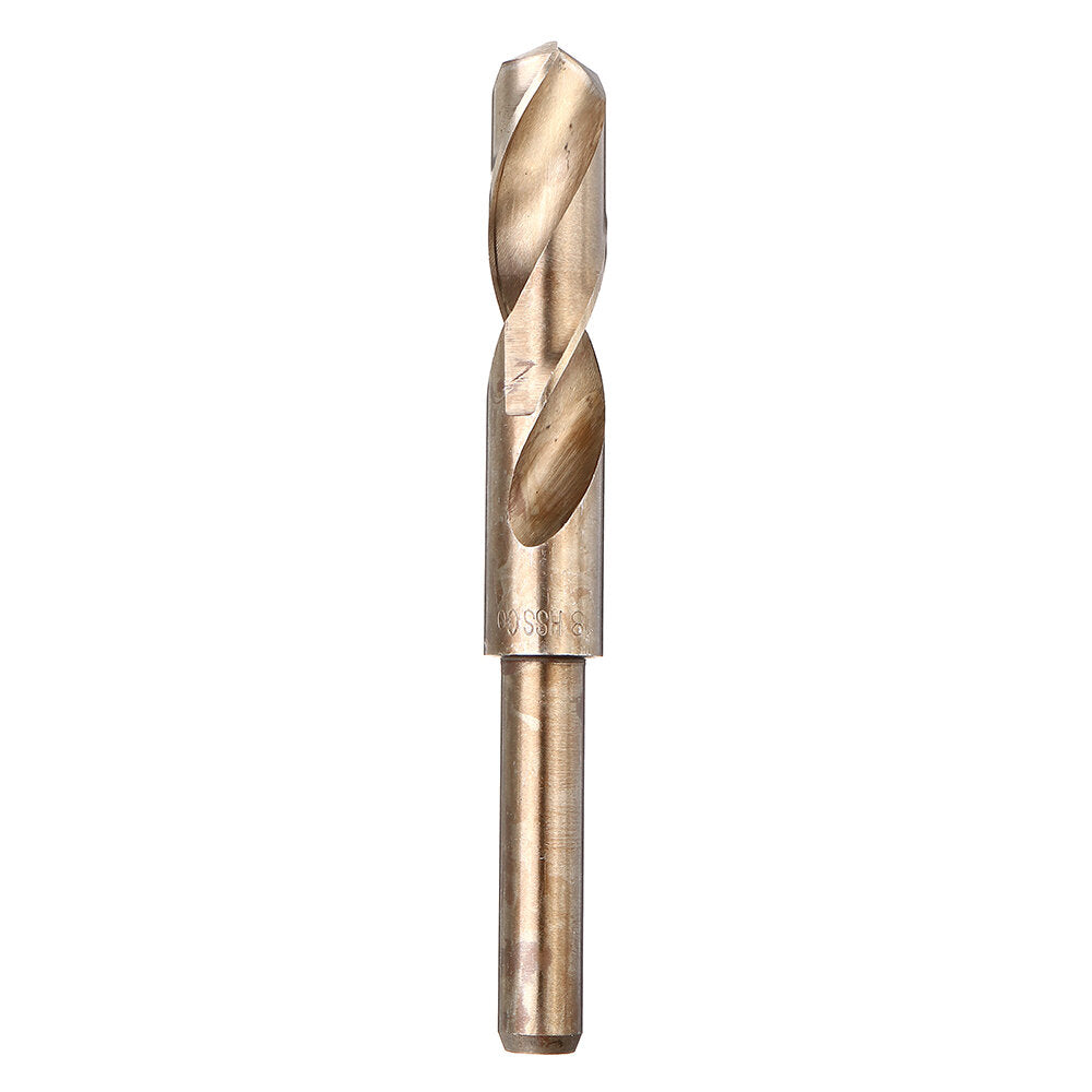 Cobalt Reduced Shank Drill Bit M35 13.5-30mm HSS Drill Bit 1/2 Inch Shank for Wood Metal Stainless Steel Drilling