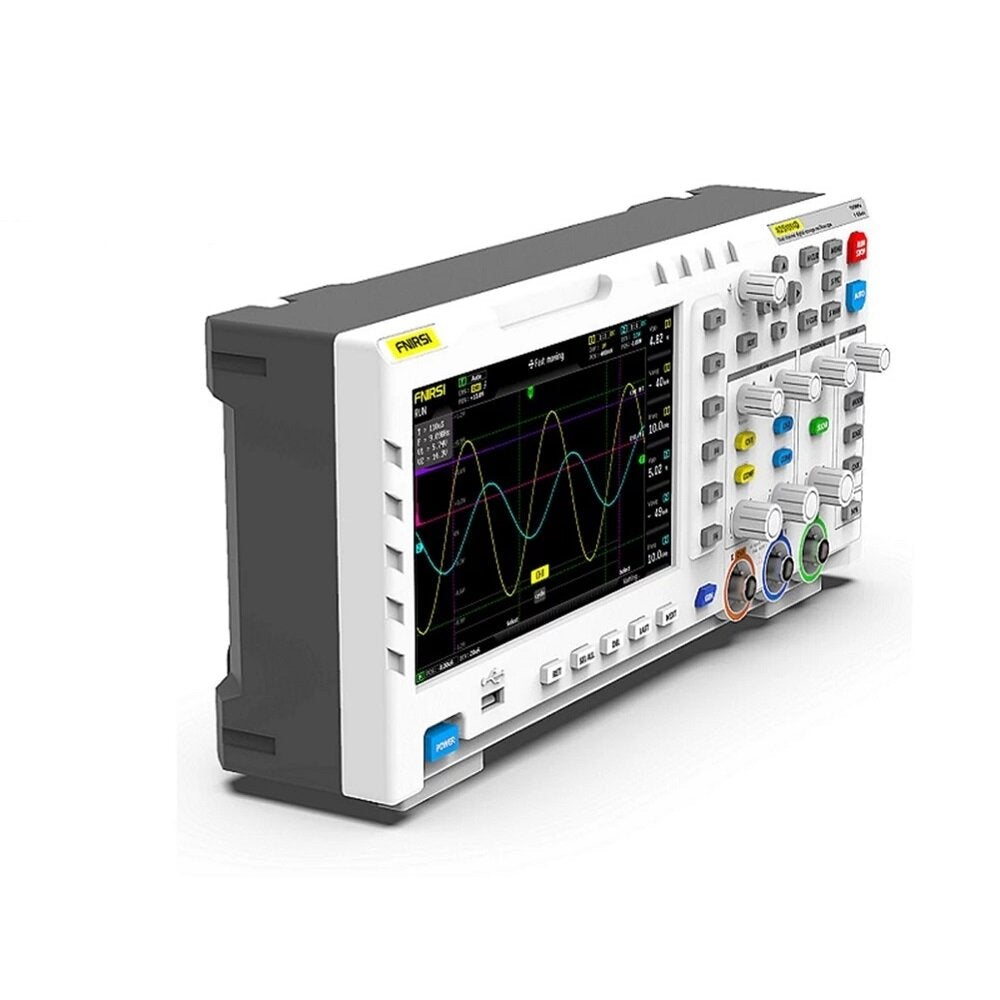 7 Inch TFT LCD Display Screen 2 In 1 Dual Channel Input Storage Oscilloscope Digital Signal Generator