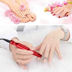 12V Professional USB Electric Nail Drill Tools Machine Portable Salon Manicure Polishing File