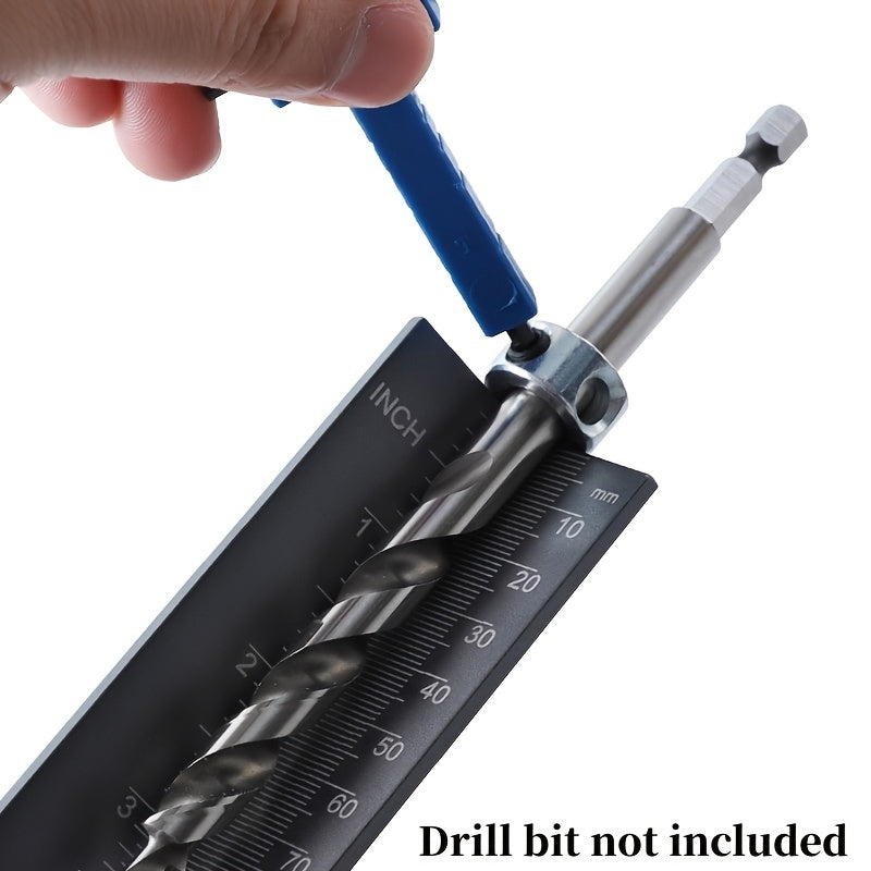 0-100 Mm/0-4" Drill Stop Gauge Depth Measure Ruler Installation Auxiliary Tools