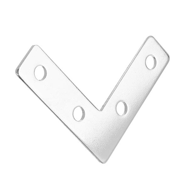 L Shape Connector Corner Connector Joint Bracket for 2020 Aluminum Profile Pack4