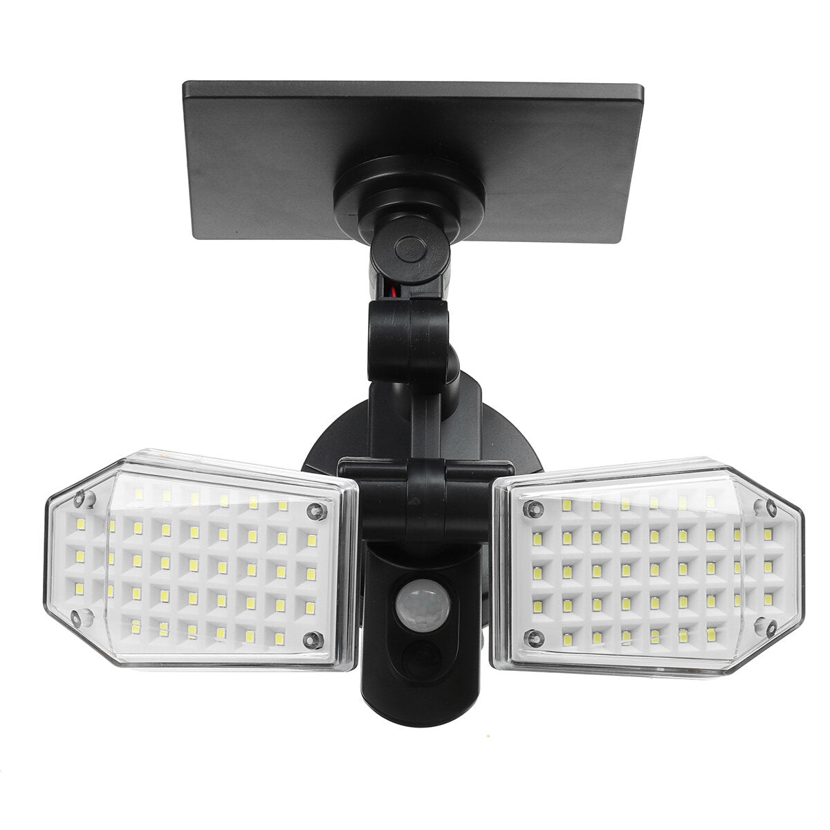 78SMD/130COB Solar Wall Light Waterproof Double Head Outdoor Garden Security Lamp