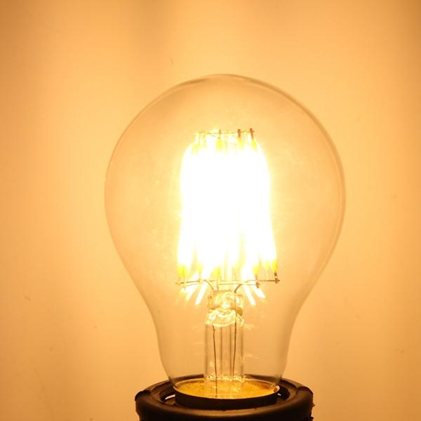 LED 8W Retro Filament Light White/Warm White Tungsten Globe Lamp Bulb AC 220V