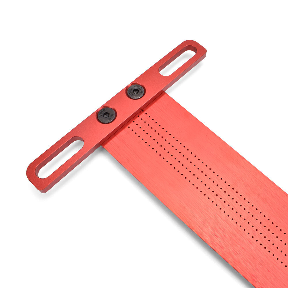 Aluminum Alloy T-Square Marking Ruler - 16"/20" for Accurate Scribing & Hole Positioning, Lightweight & Durable Tool