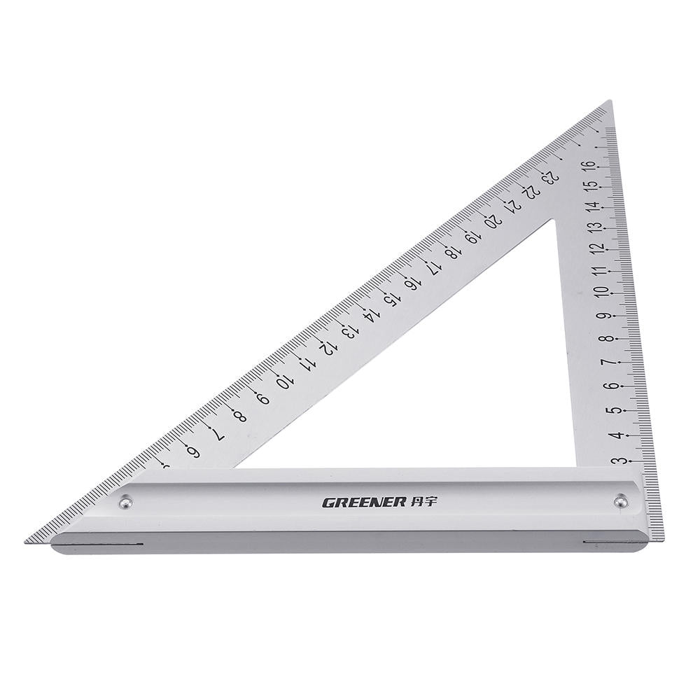 120/180mm Metric Triangle Angle Ruler Stainless Steel Woodworking Square Layout Tool