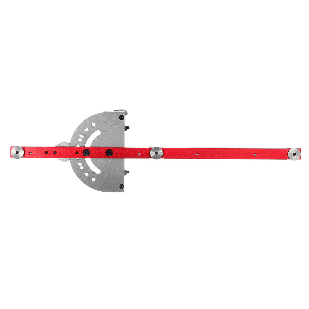 Aluminum Alloy Miter Gauge for Table Saws - Options: Gauge Only, 600mm Fence & Stop, 800mm Fence & Stop
